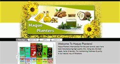 Desktop Screenshot of haqueplanters.com